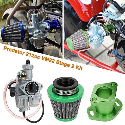 Predator 212 Carburetor VM22 Mikuni Carb For 212cc 196cc Go Kart Mini Bike L896182