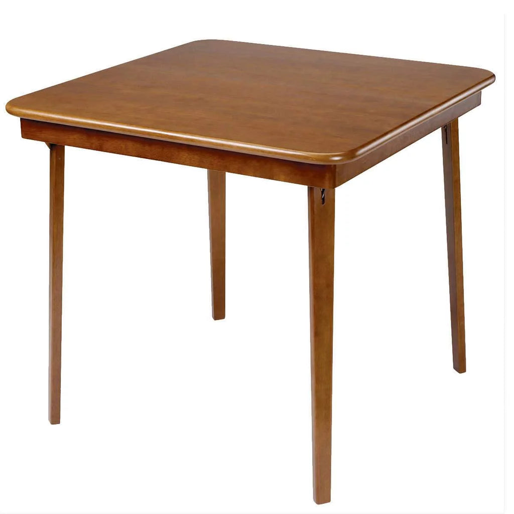 Brown Wood Folding Table U95135