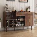 52" Rustic Wine Bar Cabinet N532