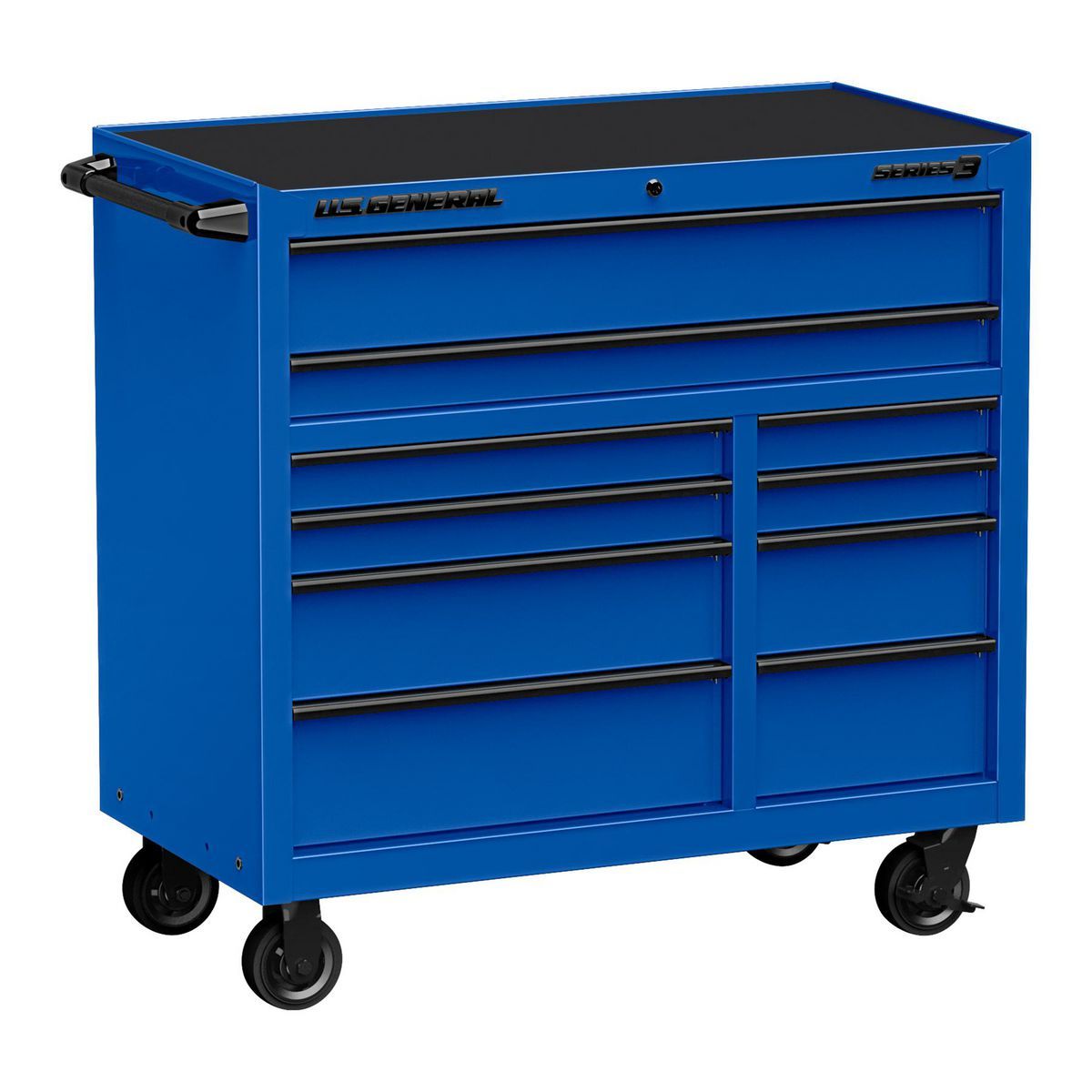 42 in. x 22 in. Blue Roll Cab V6252