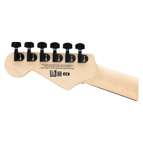 Satin Ferrari Red Electric Guitar Q2032