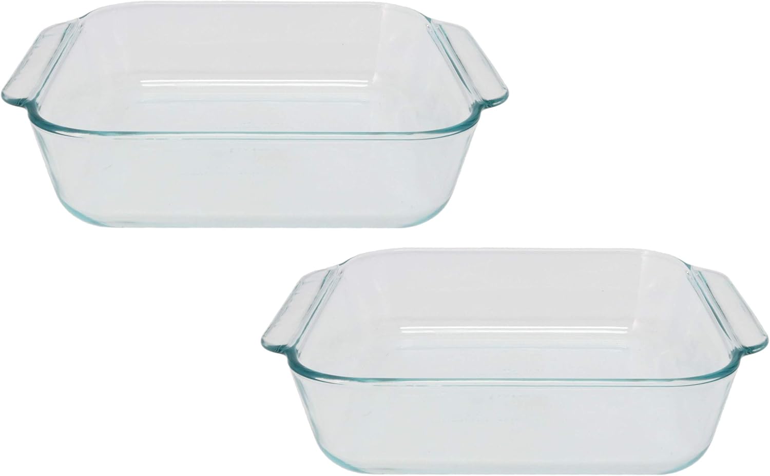 2 Pack Clear Glass Baking Dish V38776