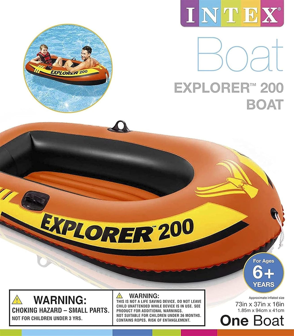 2 Person Inflatable Fishing Boat with Oars Pump Y4186