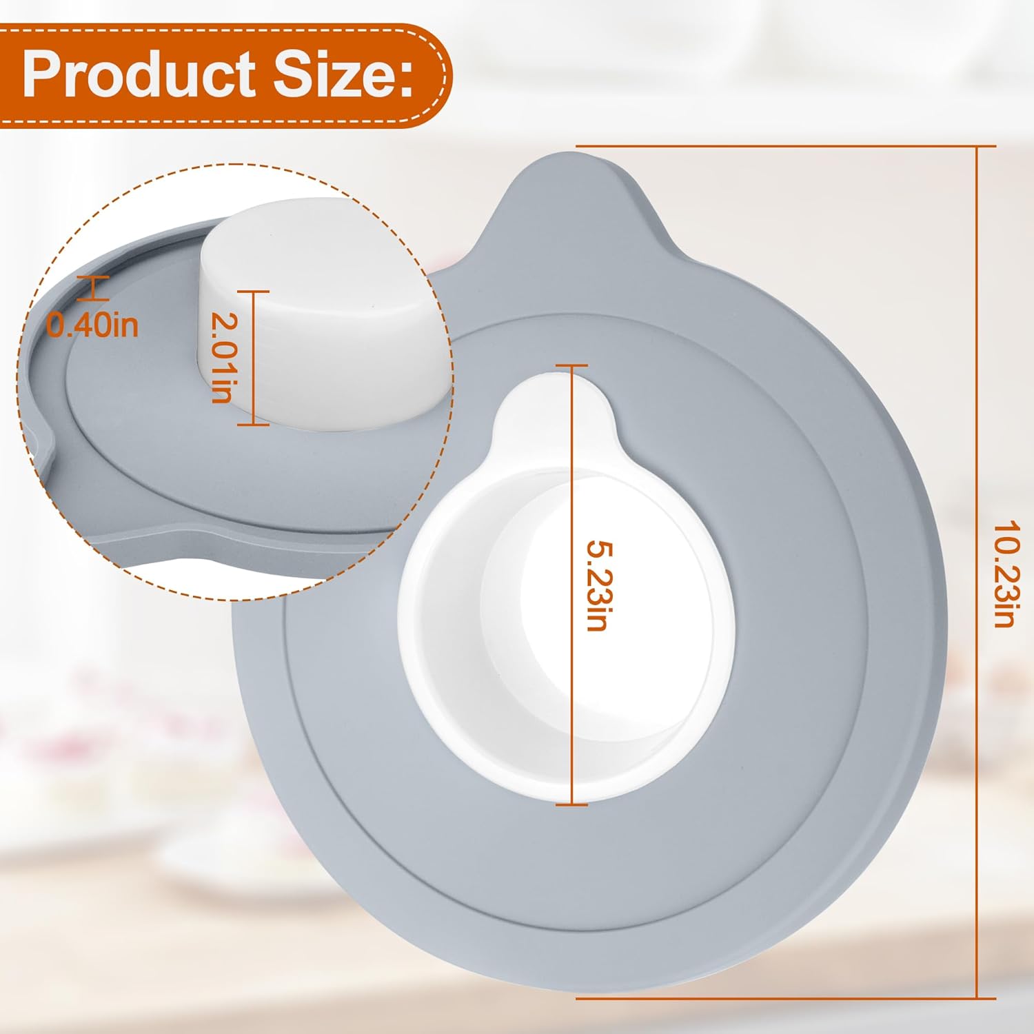 Mixer Bowl Covers for 5 Quart Tilt-Head Stand Mixers D1370