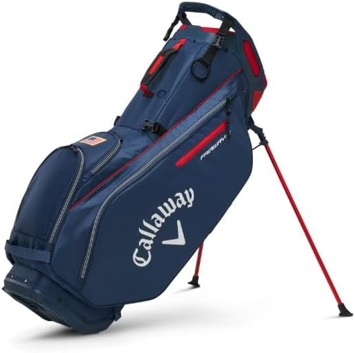 Navy Red Large Stand Bag C5246