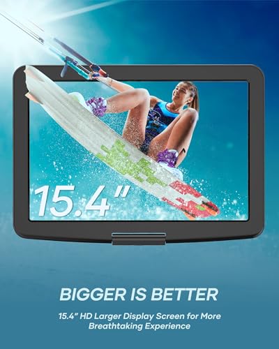 17.9" Portable DVD/CD Player with 15.4" Swivel Screen H77754