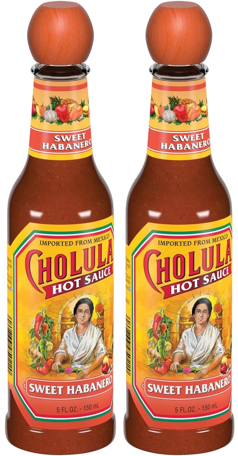 Sweet Habanero Hot Sauce, 5 fl oz, Pack of 2 B603704