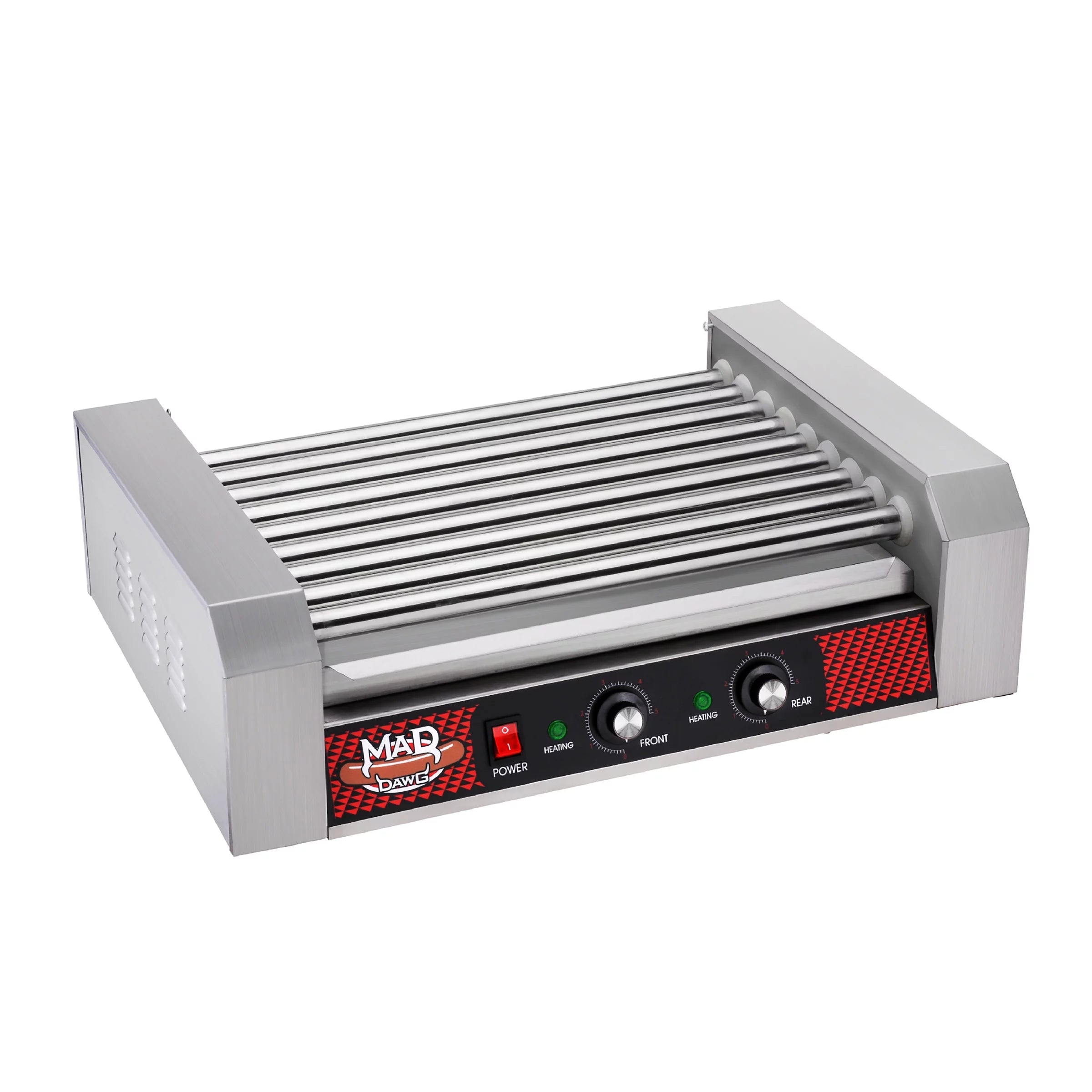 24 Hot Dog 9 Roller Stainless Steel Grilling Machine F36535