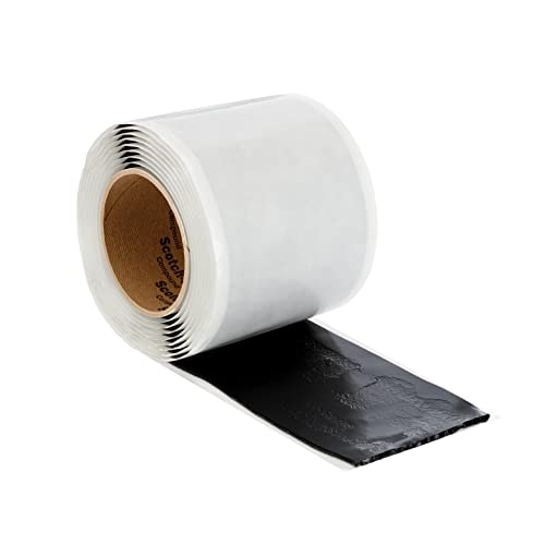 Black 1 in x 10 ft Mastic Tape M7663