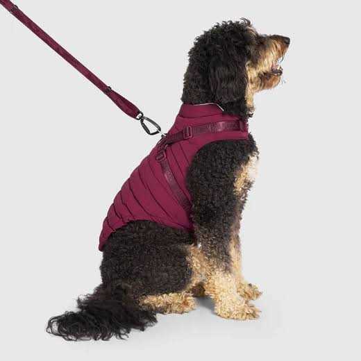 Black Harness Puffer M537