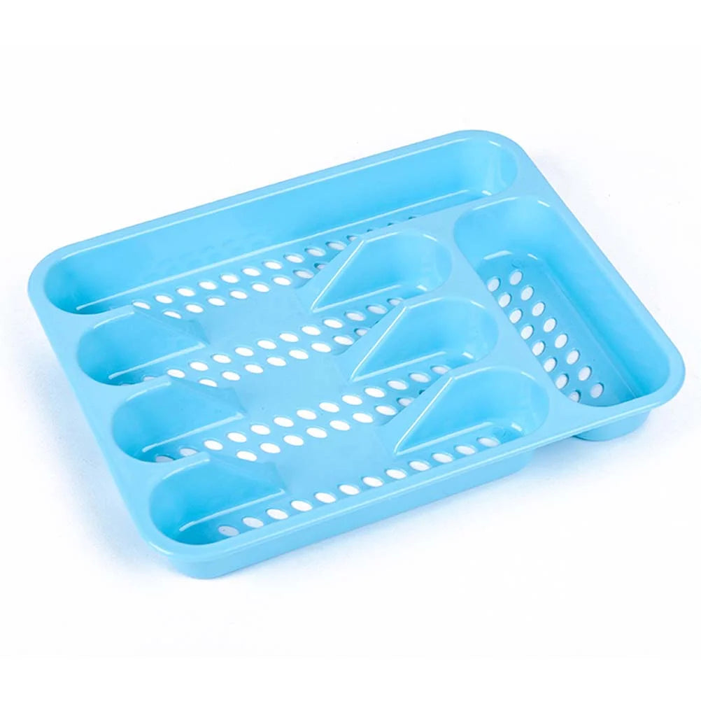 3 Count Kitchen Drawer Storage Tray with Lids Cutlery Organiser D959