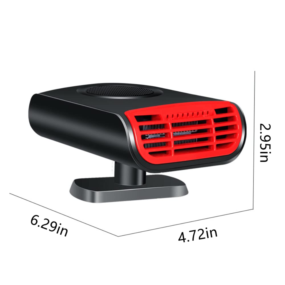 Portable 12V 150W Car Heater Defroster Fan with Cigarette Lighter Plug Q4477