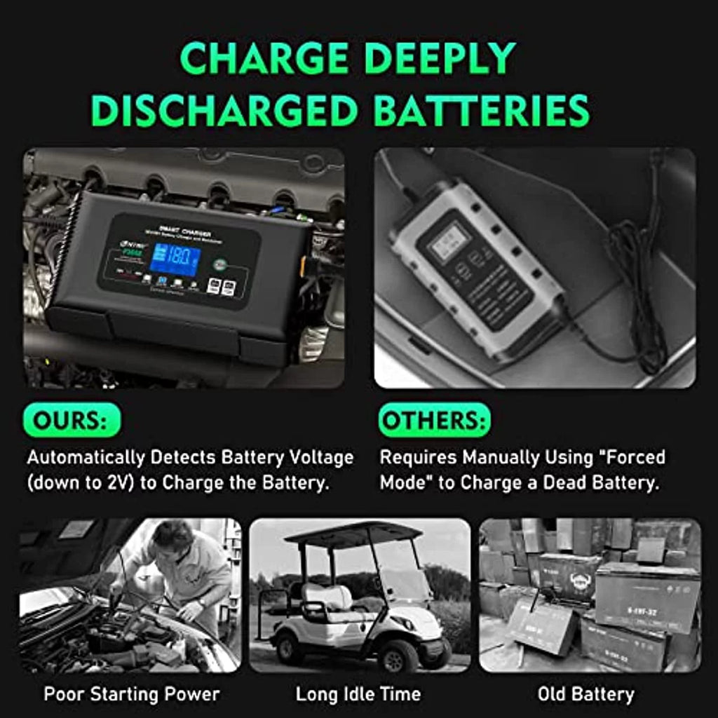 36V 18-Amp and 48V 13-Amp Golf Cart Battery Charger K31434