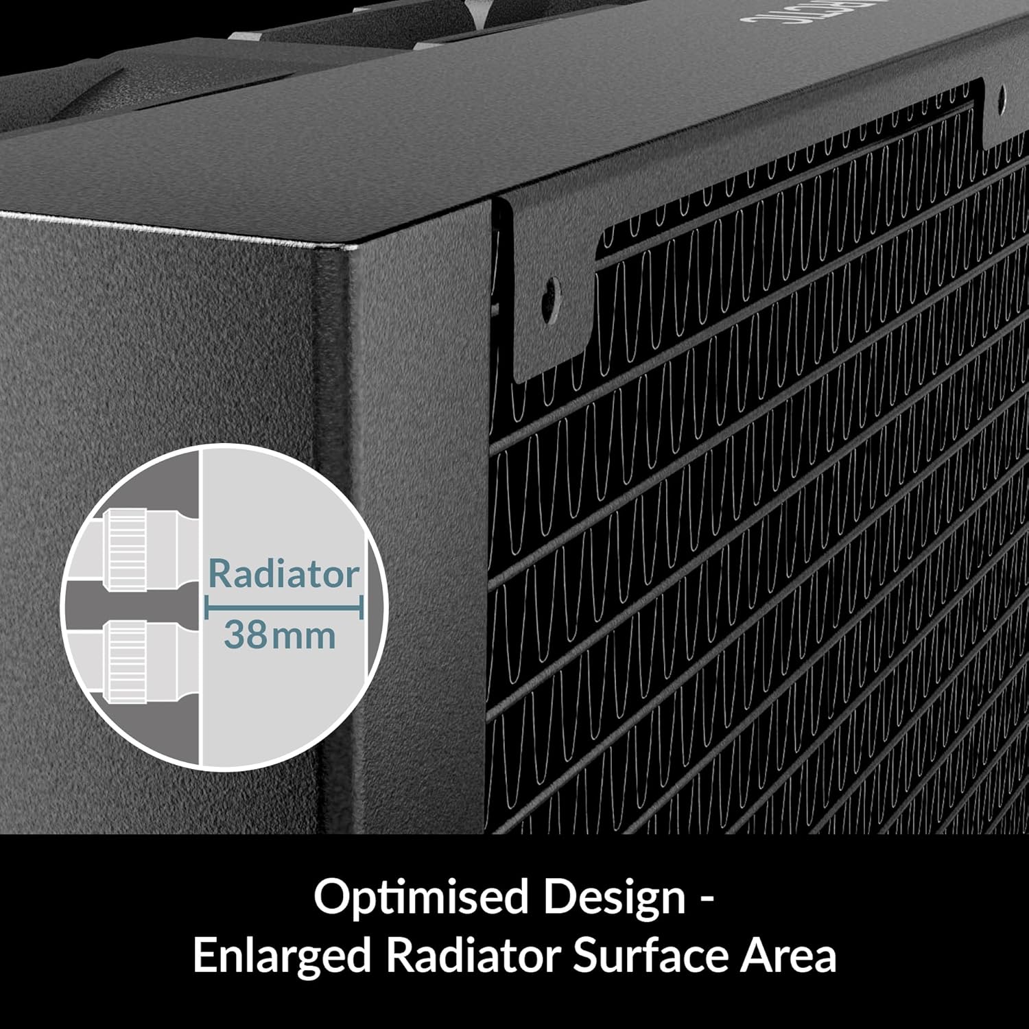 Black 280 CPU AIO Water Cooler T952500