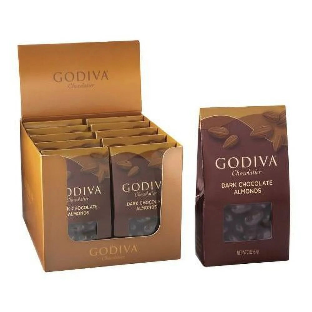Dark Chocolate Almond (Pack Of 10) X587