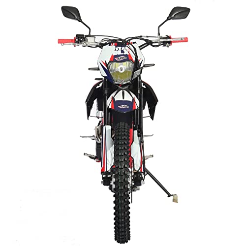 250cc Dirt Bike with 5-Speed Manual Transmission, 21"/18" Wheels, Electric/Kick Start R688