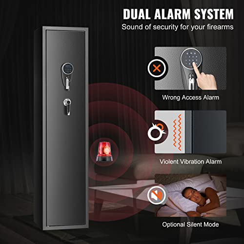 3-4 Rifles Gun Safe with Digital Keypad N92176
