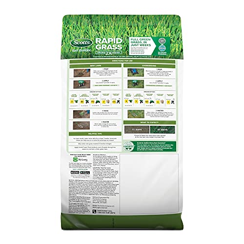 5.6 lbs Tall Fescue Grass Seed and Fertilizer Mix A4075