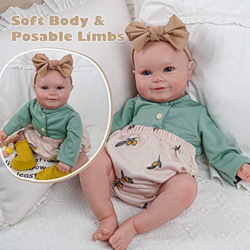 20 Inch Soft Vinyl Realistic Reborn Baby Doll Z84670