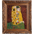 The Kiss Framed Hand Painted Oil on Canvas O168519