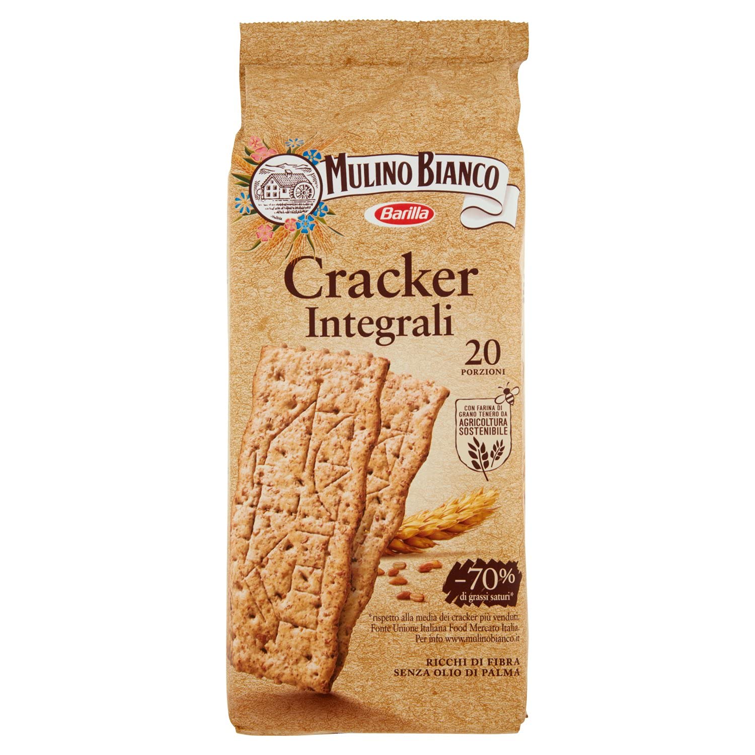 Whole Wheat Italian Crackers 17.63 oz A52199