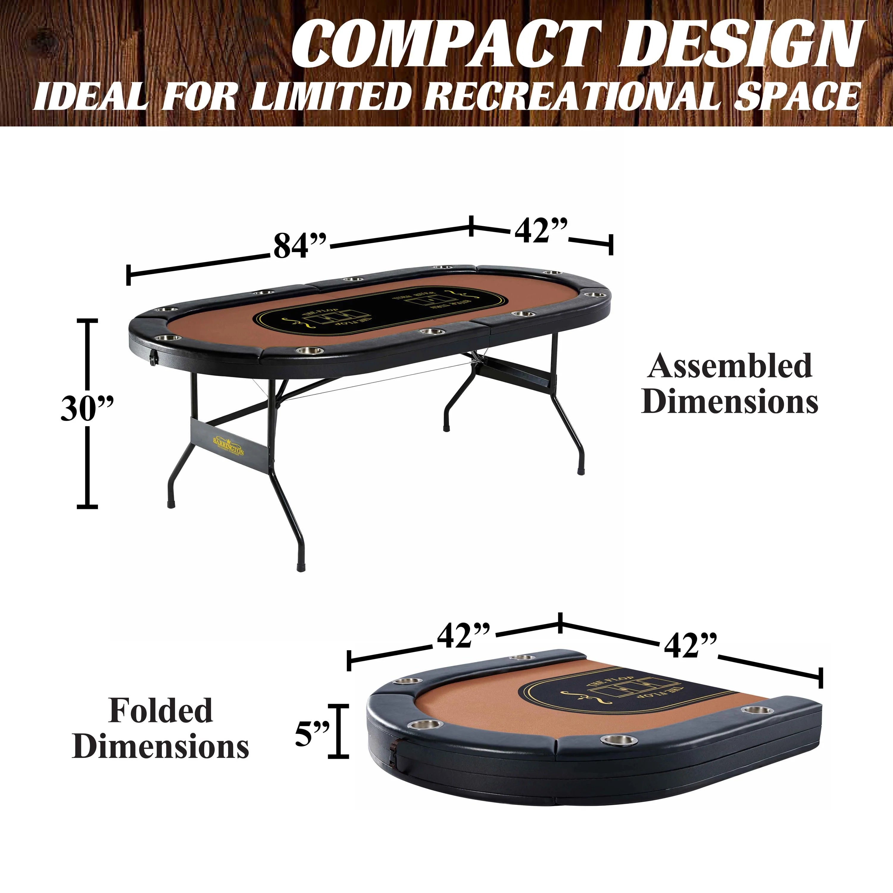 10-Player Poker Table F598463