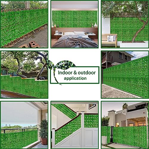 40X120 in UV-Anti Faux Ivy Leaf Fence Panels L8288