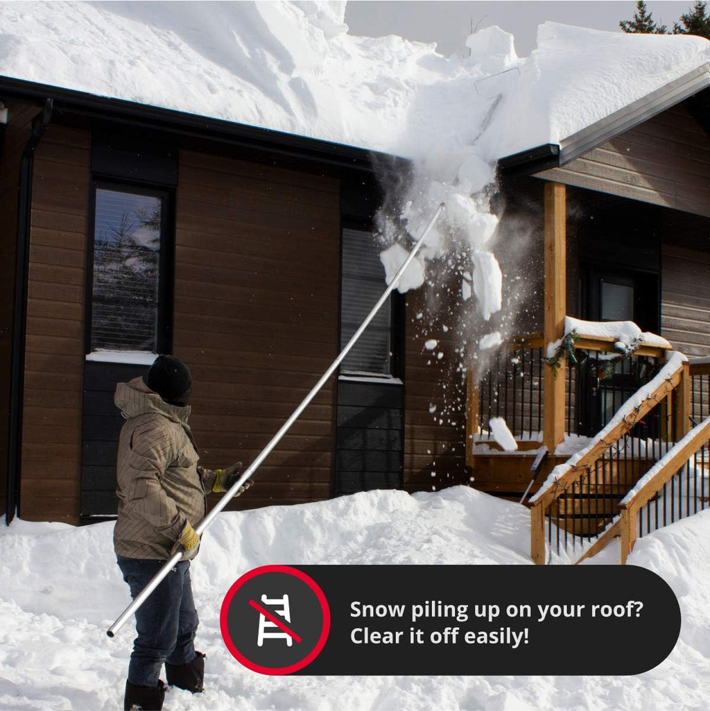 20 ft. Reach Aluminium Roof Snow Removal Tool H70082