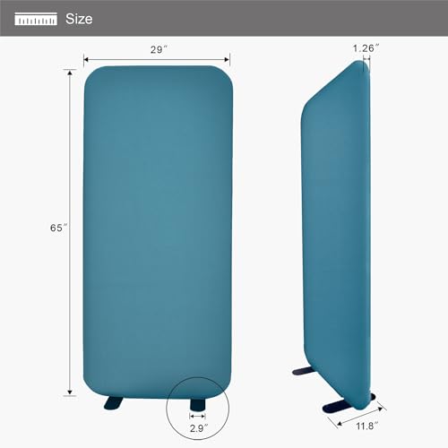 29”x65” Portable Freestanding Steel Partition Y63148