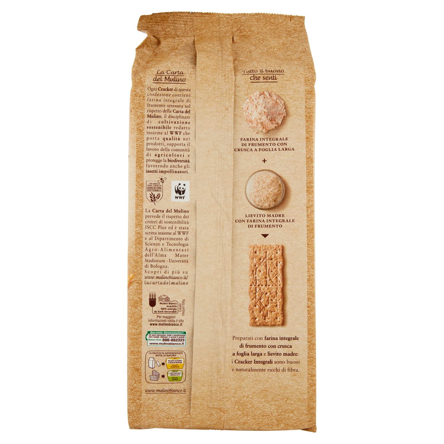 Whole Wheat Italian Crackers 17.63 oz A52199