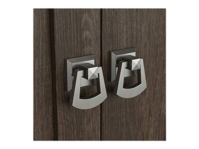 Ash Brown Tall Storage Cabinet with Doors P832438