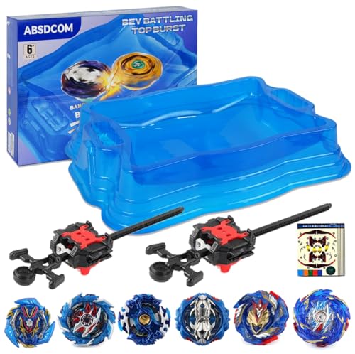 4 Battle Tops 2 Pack with Launchers B892