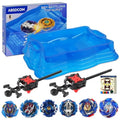 4 Battle Tops 2 Pack with Launchers B892