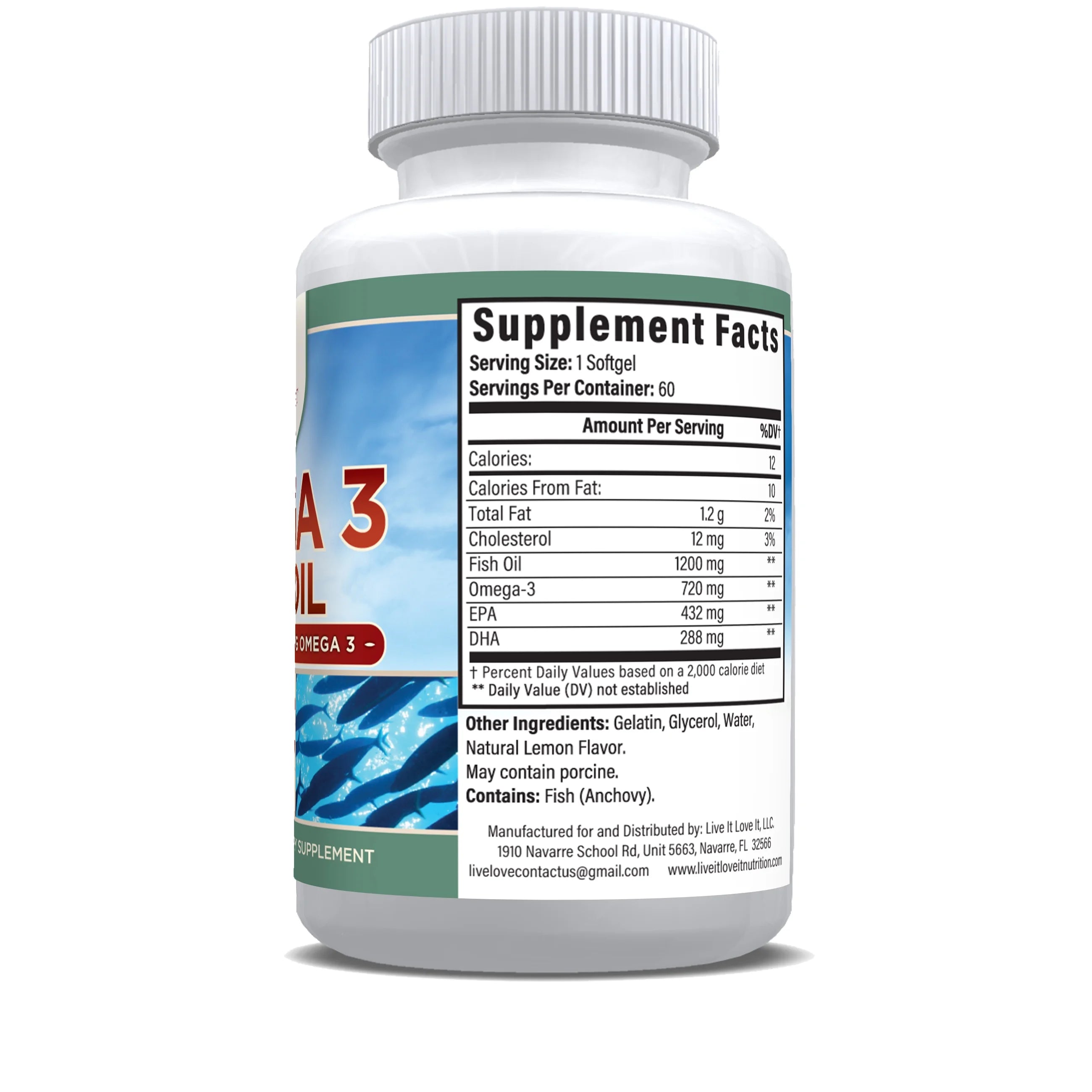 Omega 3 Fish Oil B130