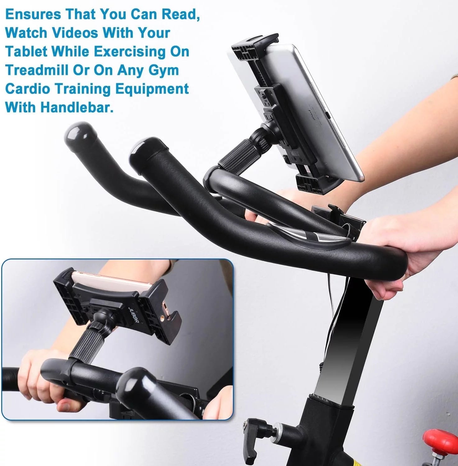 Tablet Holder Mount for Bike Treadmill Exercise Bicycle A662380