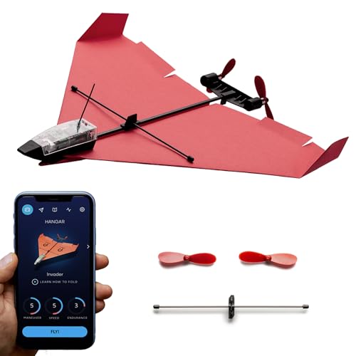 Smartphone Controlled Paper Airplane Kit V40124