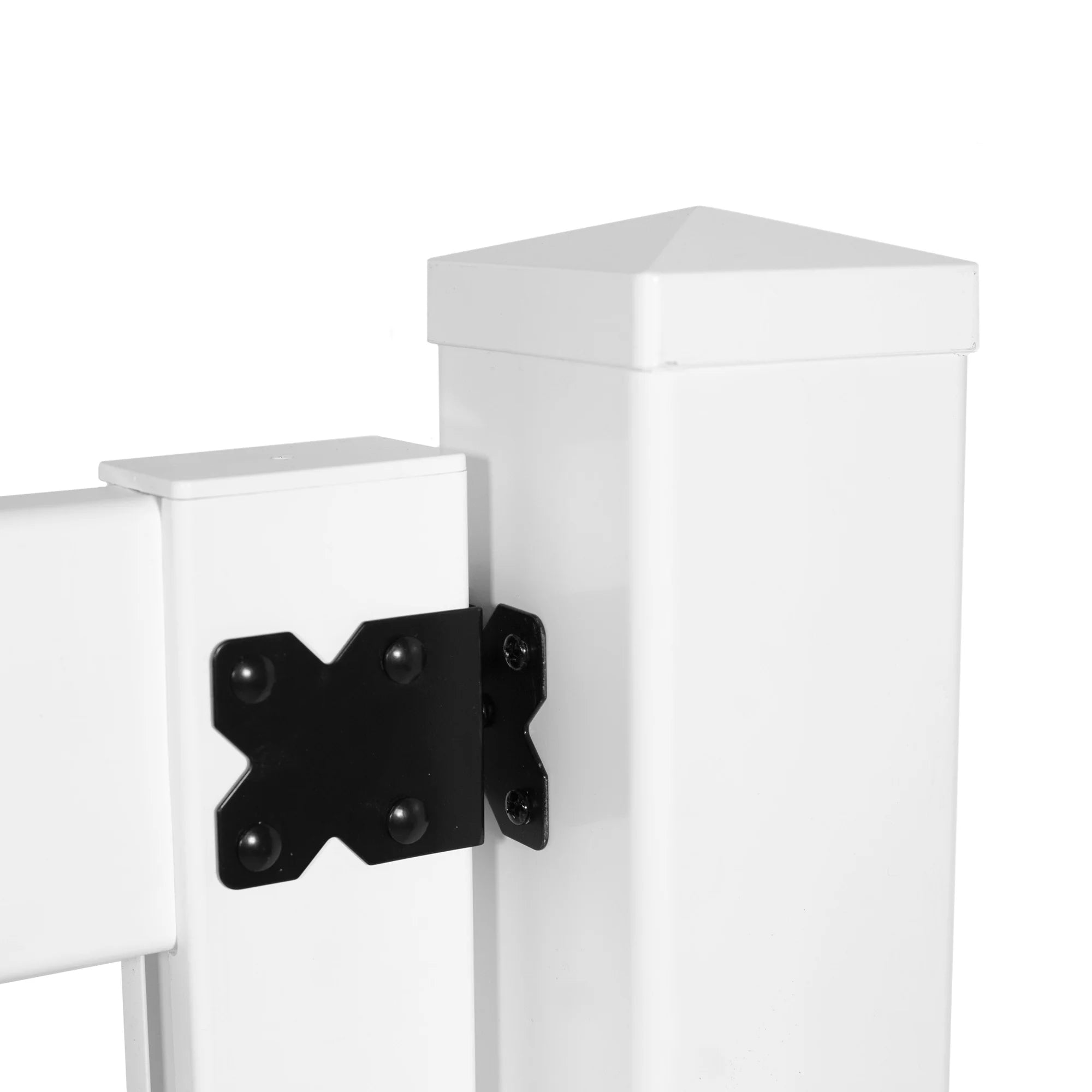 White Vinyl Picket Fence Gate O7937