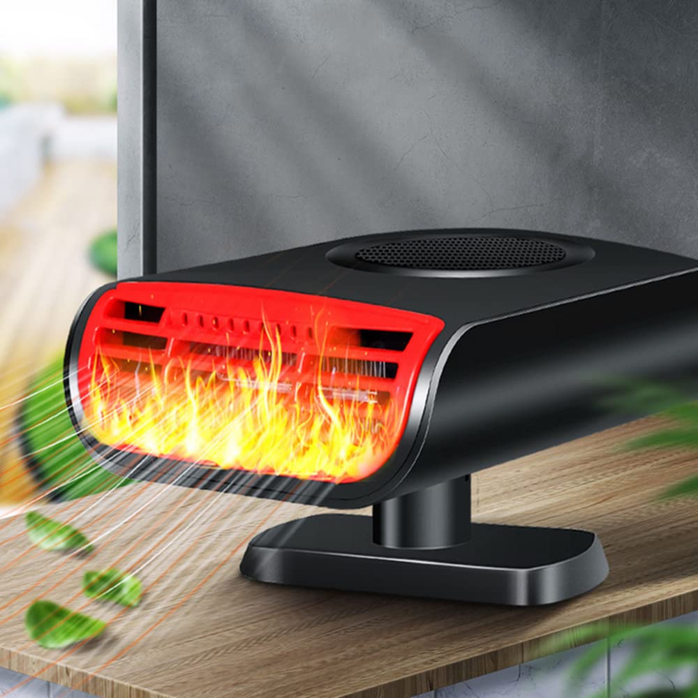 Portable 12V 150W Car Heater Defroster Fan with Cigarette Lighter Plug Q4477