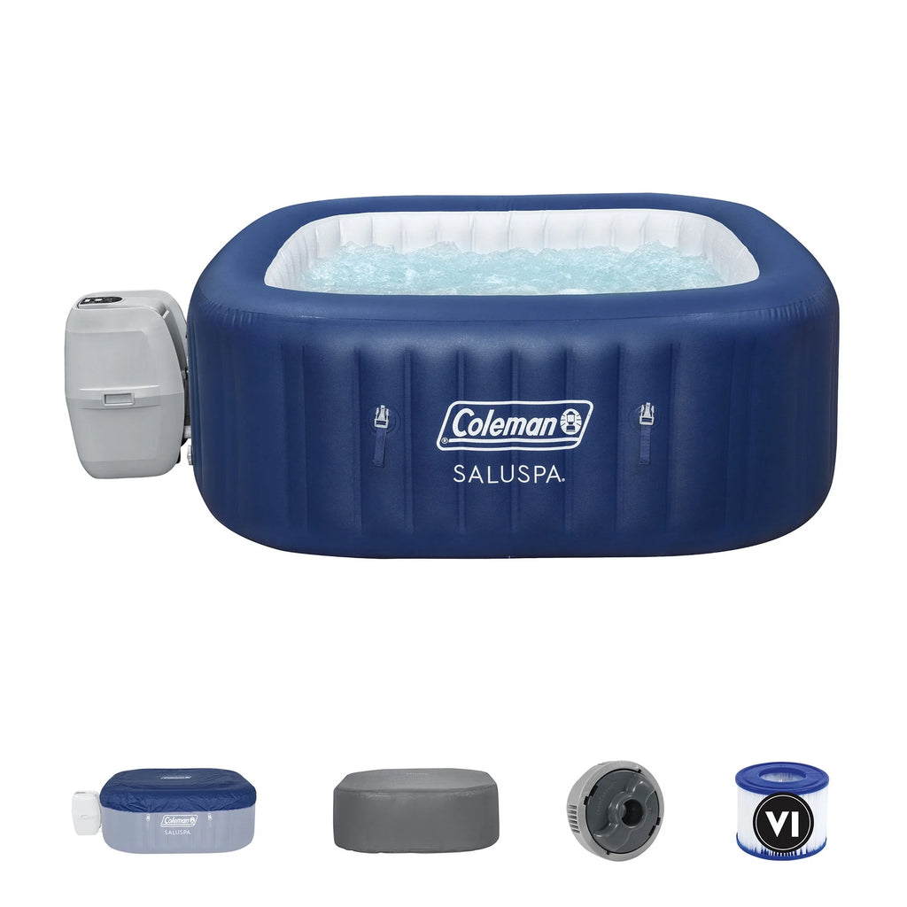 Inflatable Hot Tub with 140 Soothing Jets U86661