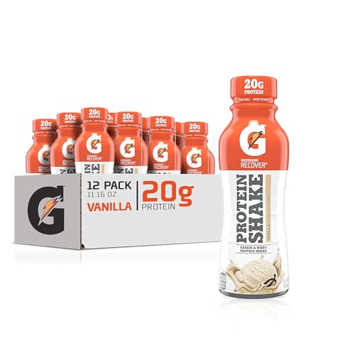 Chocolate Protein Shake, 20g Protein, 11.6 fl oz, Pack of 12 W470046