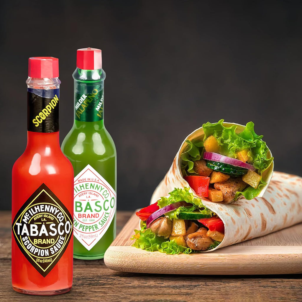 Tabasco Hot Sauce Scorpion Variety Pack 2 oz Bottles H937