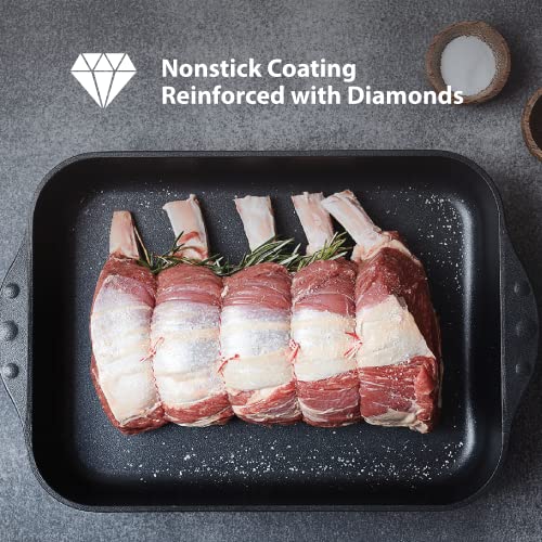 11" 5.3 Qt Nonstick Diamond Coated Aluminum Braiser with Lid D7308