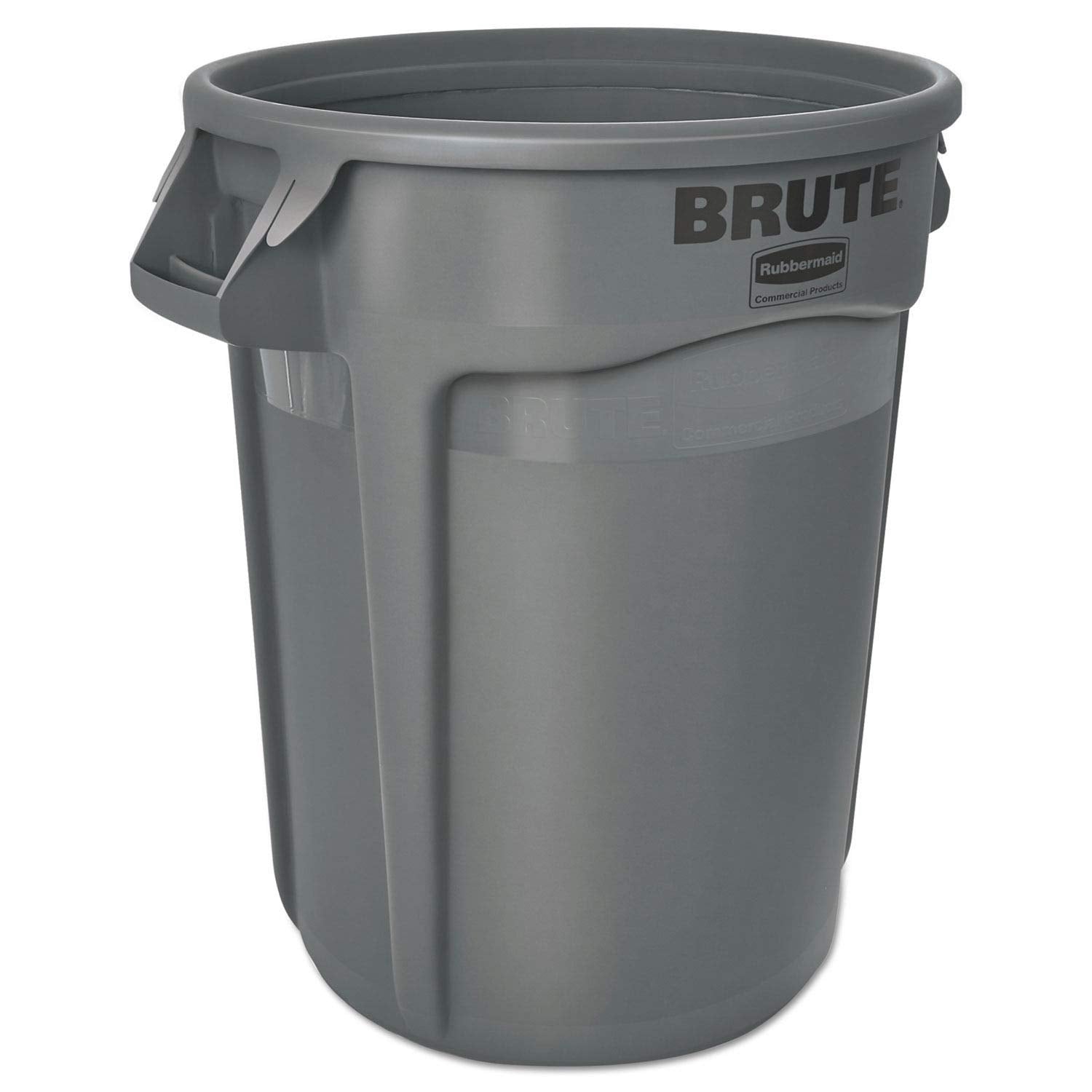 32 gallon Gray Commercial-Grade Trash Can M69221