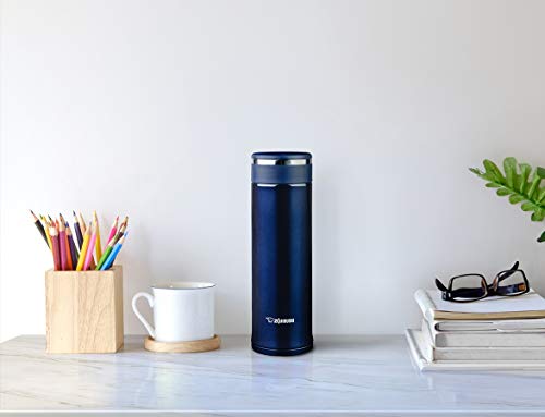 Stainless Steel Travel Mug with Tea Leaf Filter, Pink Champagne M305