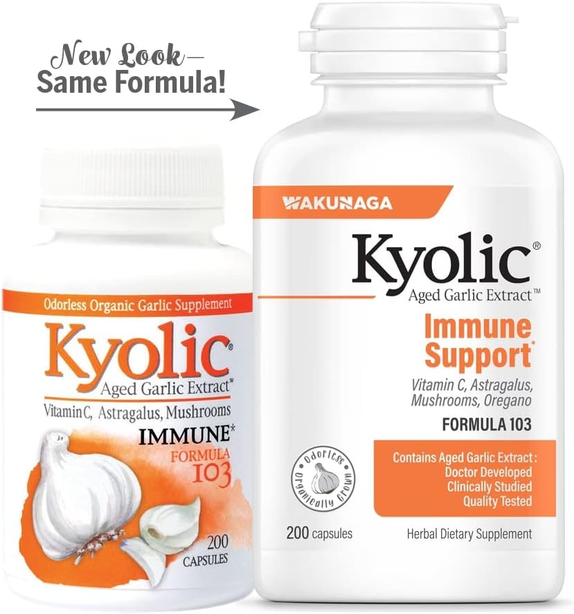200 Capsules Aged Garlic Extract H154