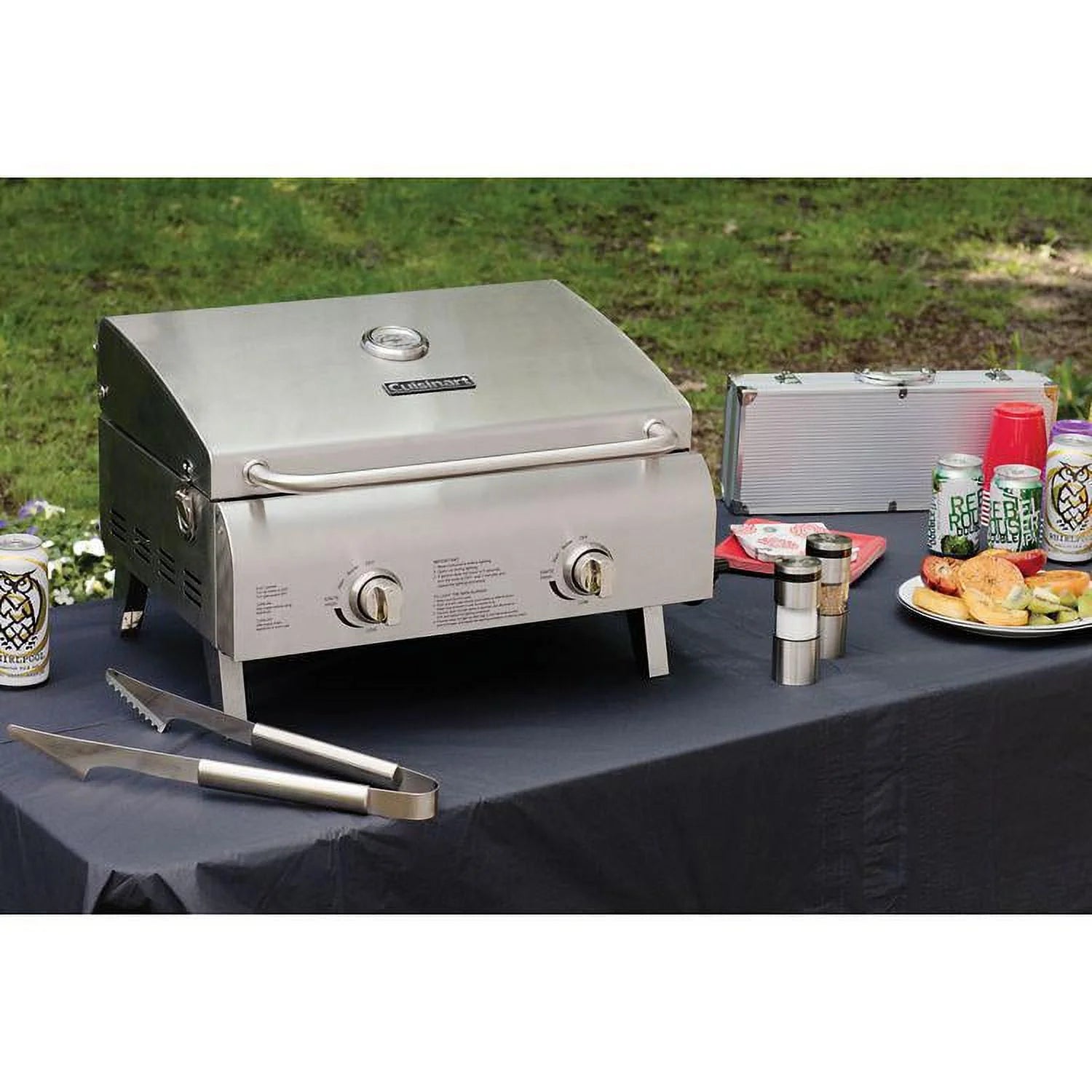 Stainless Steel Tabletop Grill H38167