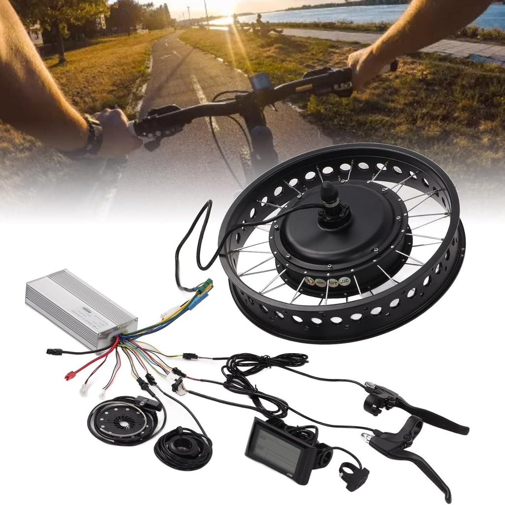 20 Inch 1500W Electric Bike Conversion Kit with Controller E122245
