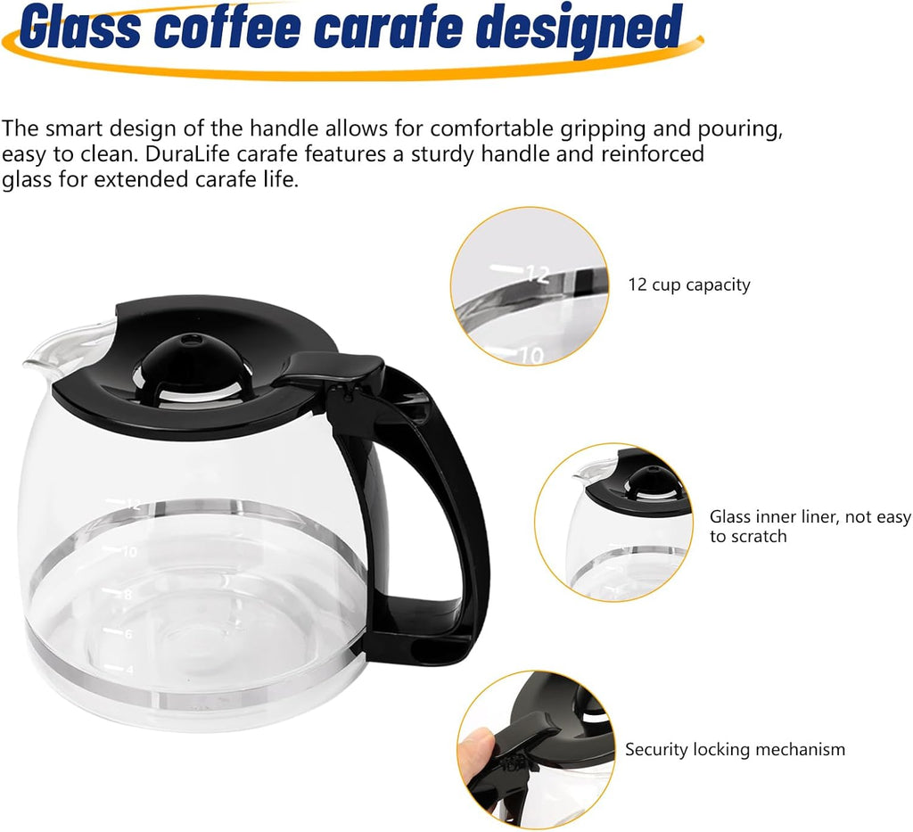 12-Cup Glass Coffee Carafe C116