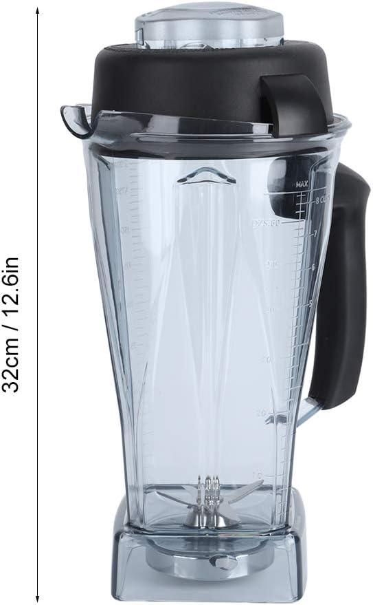 64oz Transparent Blender Container Cup Lid Blade Replacement Accessories Kit X869610