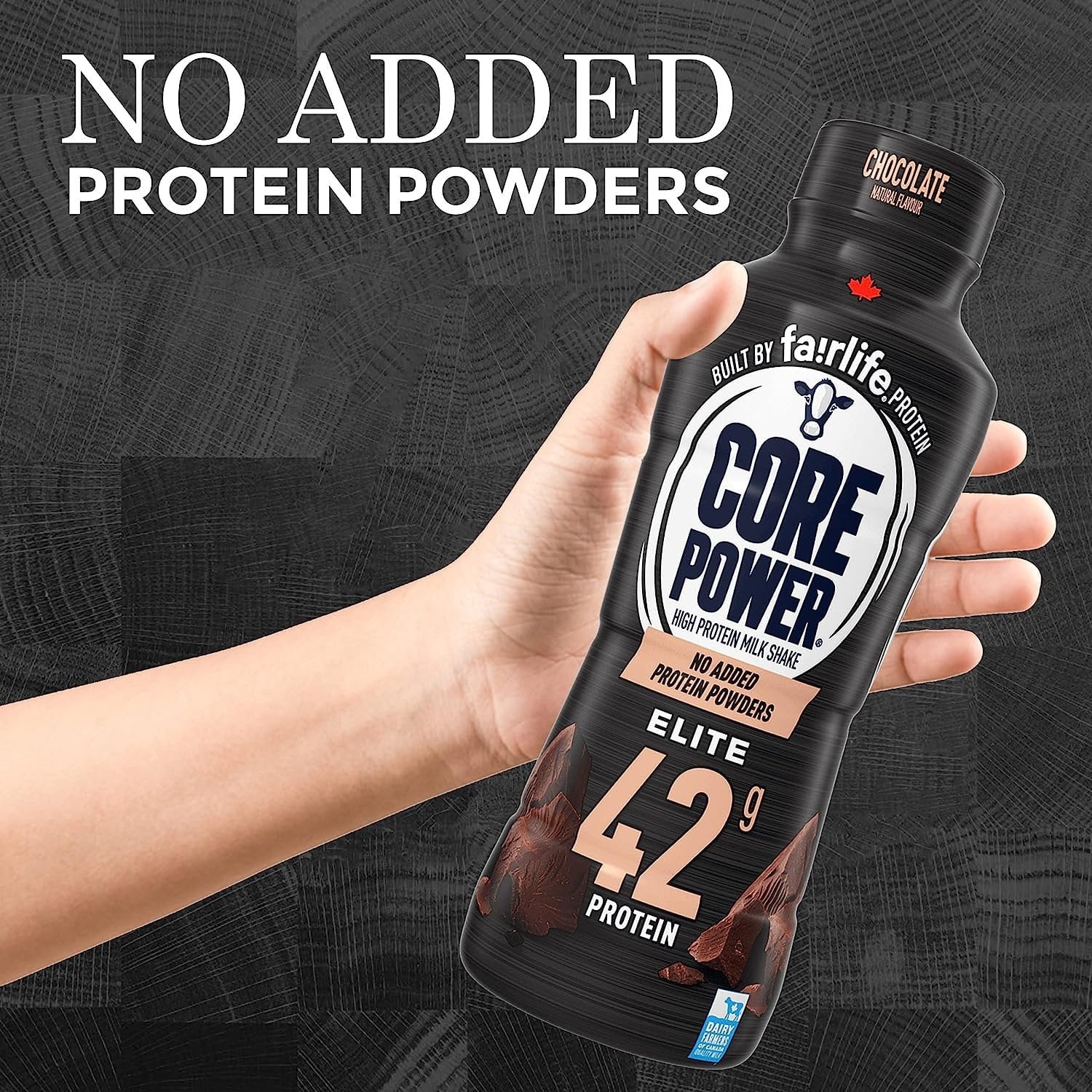 Chocolate Strawberry Vanilla High Protein Shakes 26 Grams 14 Oz. 6 pack S416